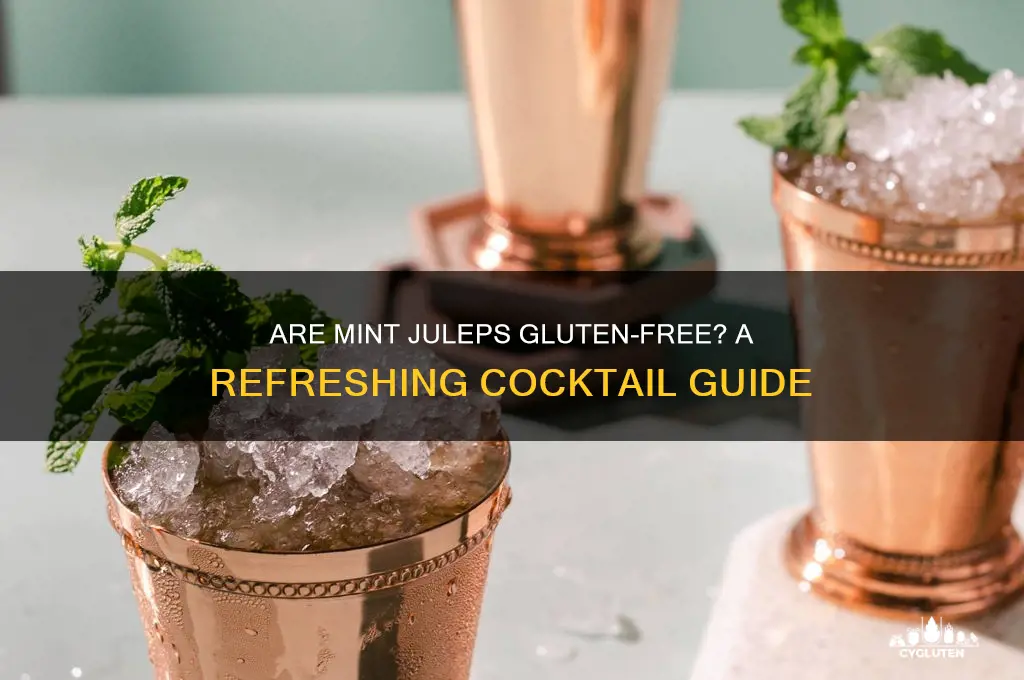 are mint juleps gluten free