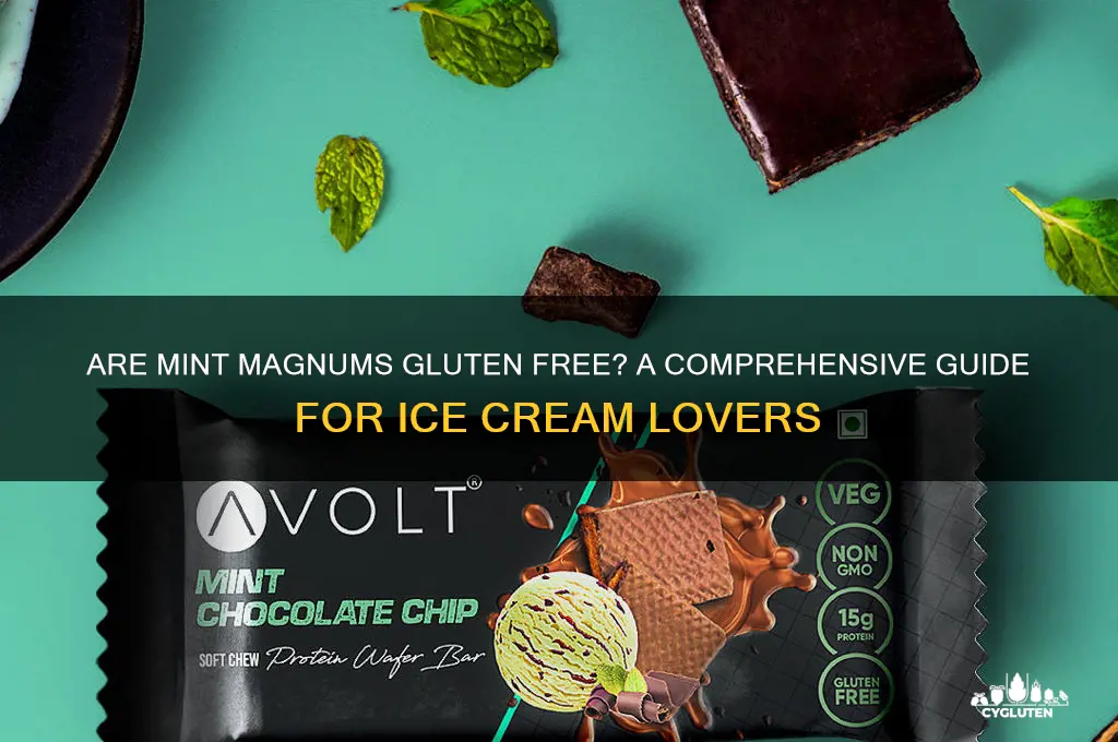 are mint magnums gluten free