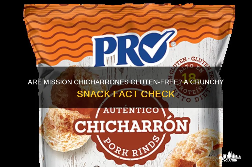 are mission chicharrones gluten free