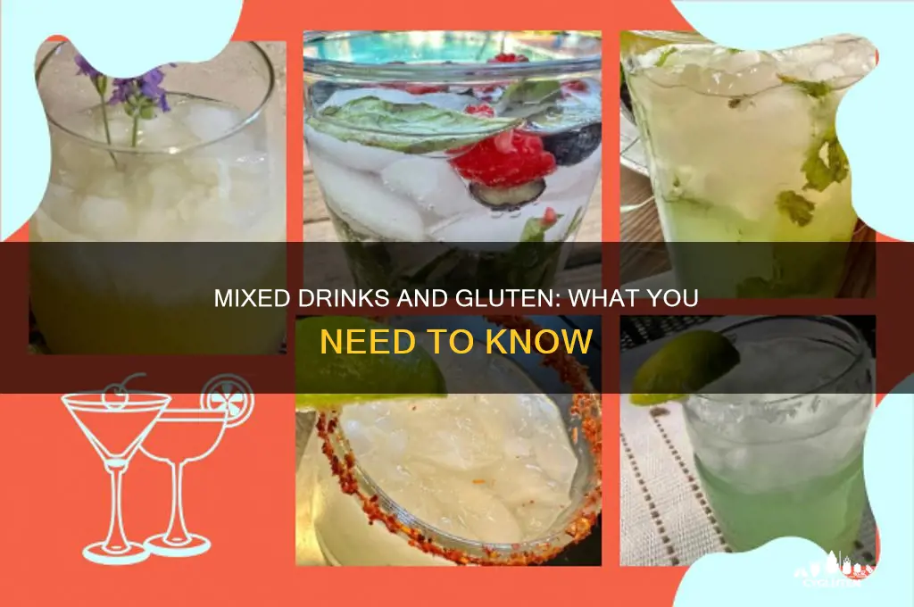 are mixed drinks gluten free