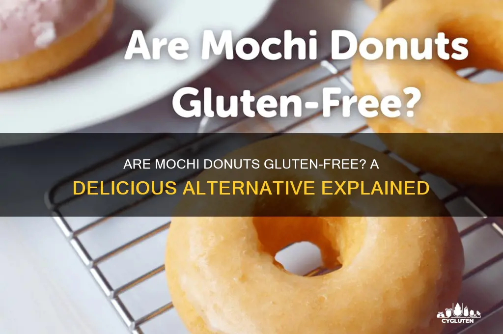 are mochi donuts gluten free