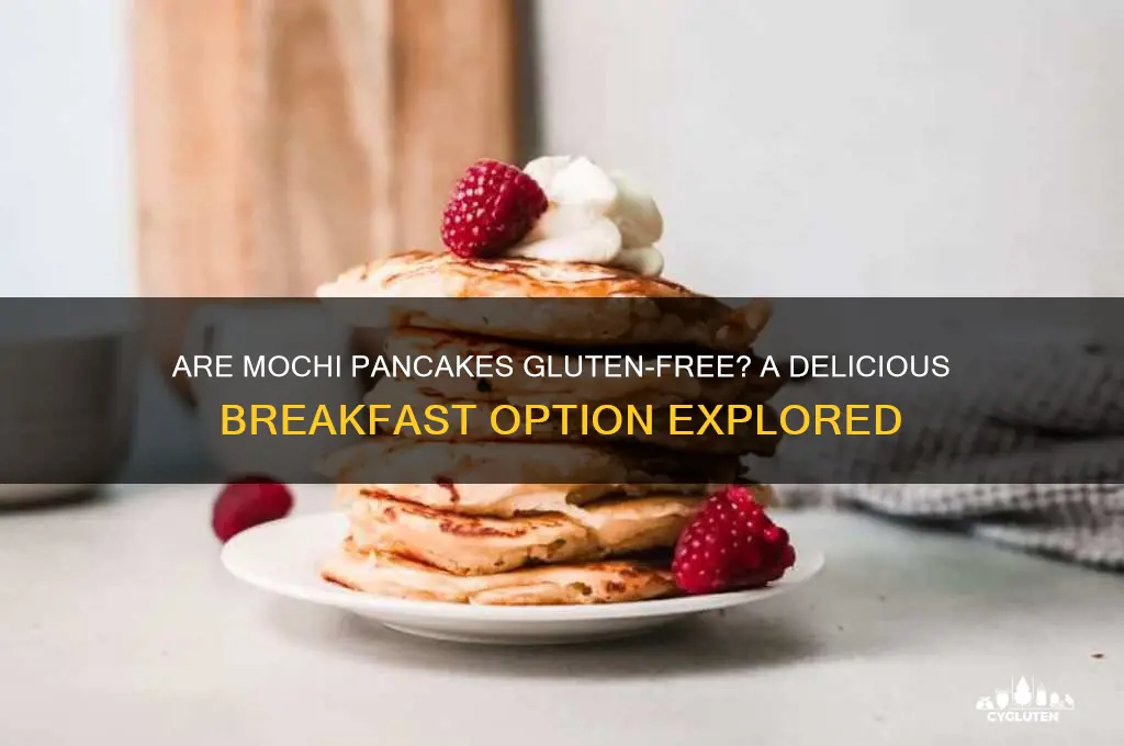 are mochi pancakes gluten free