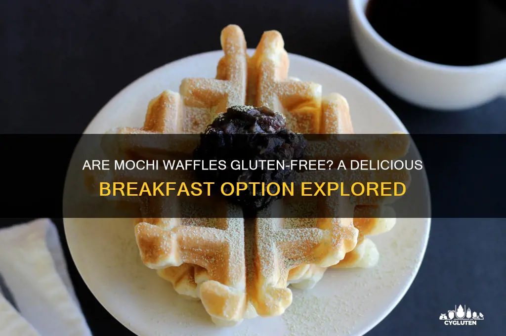are mochi waffles gluten free