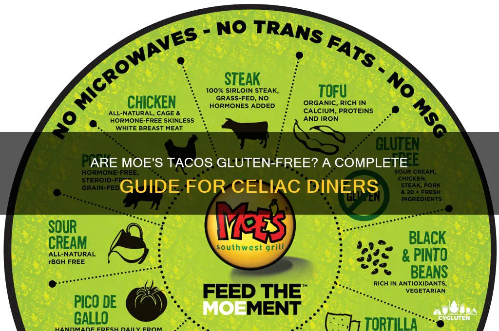 are moes tacos gluten free