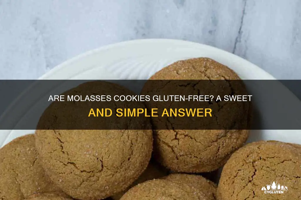 are molasses cookies gluten free