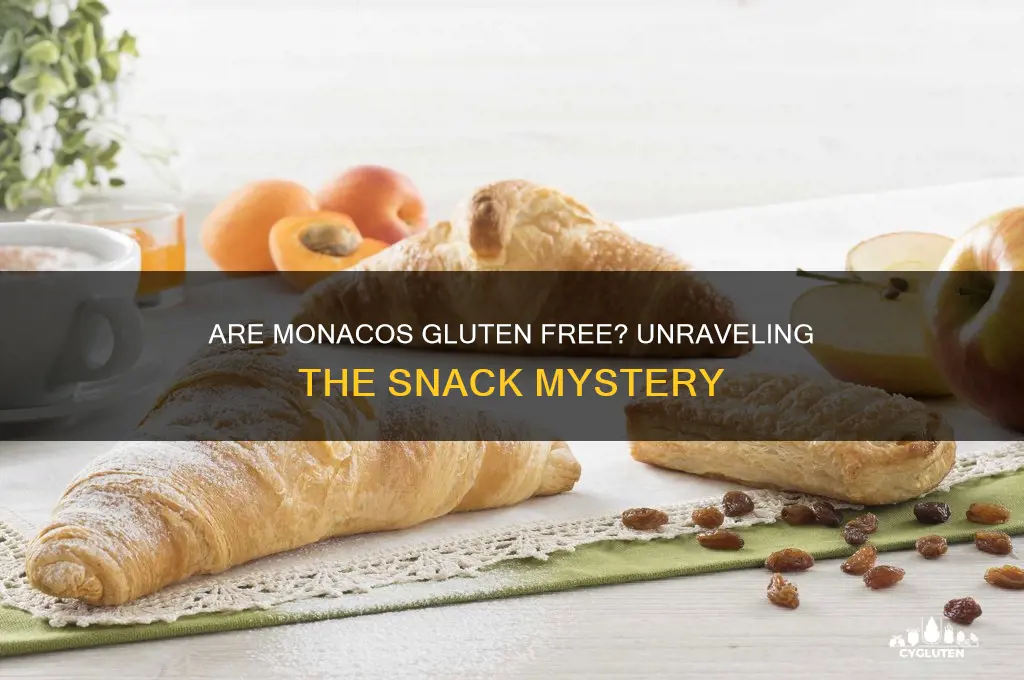 are monacos gluten free