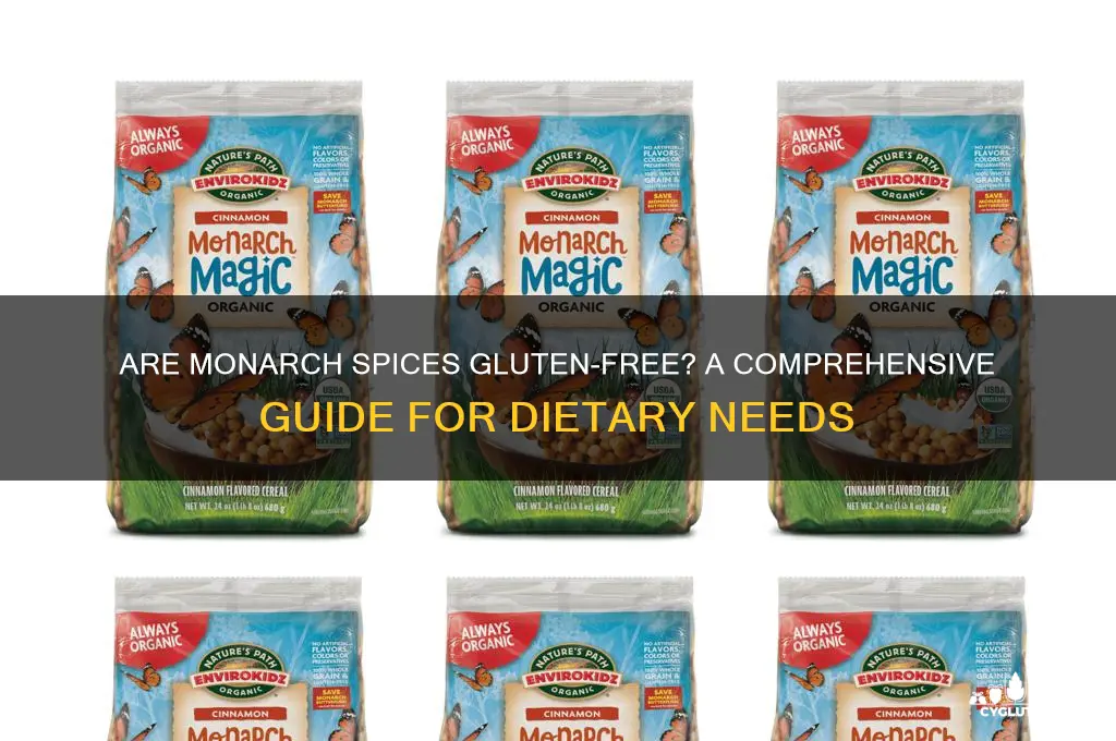 are monarch spices gluten free