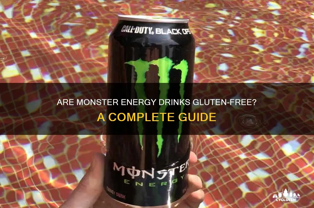 are monster beast gluten free