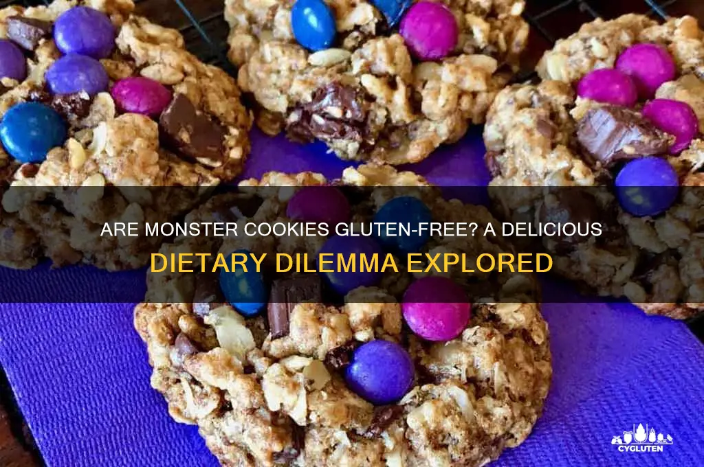 are monster cookies gluten free