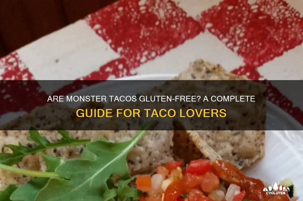 are monster tacos gluten free