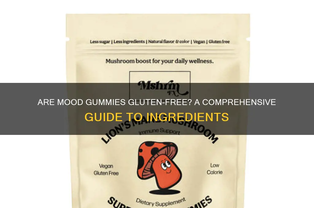 are mood gummies gluten free