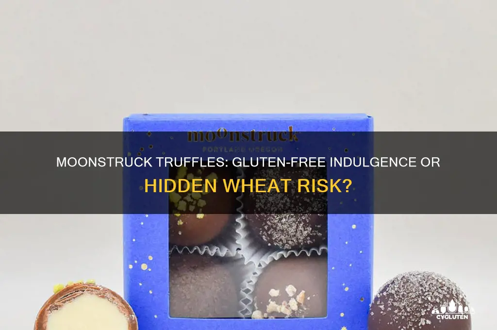 are moonstruck truffles gluten free
