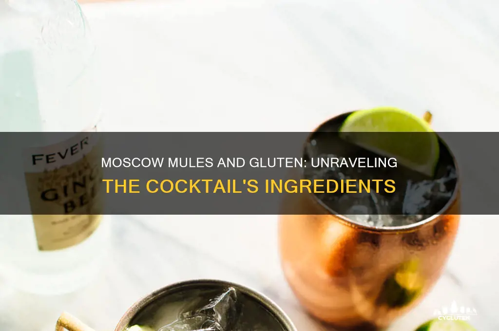 are moscow mules gluten free