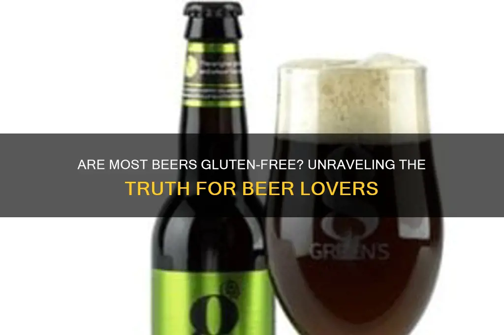 are most beers gluten free