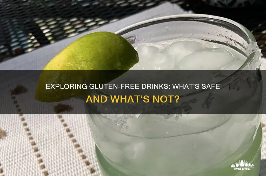 are most drinks gluten free