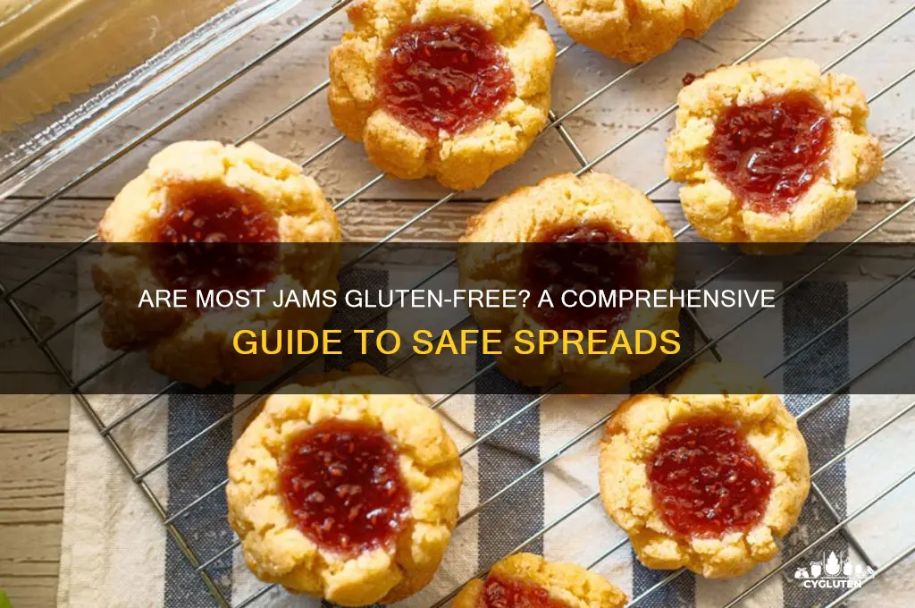 are most jams gluten free