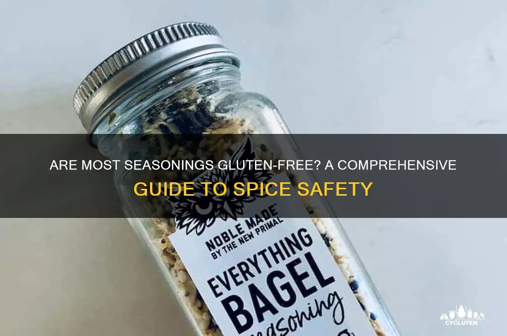 are most seasonings gluten free