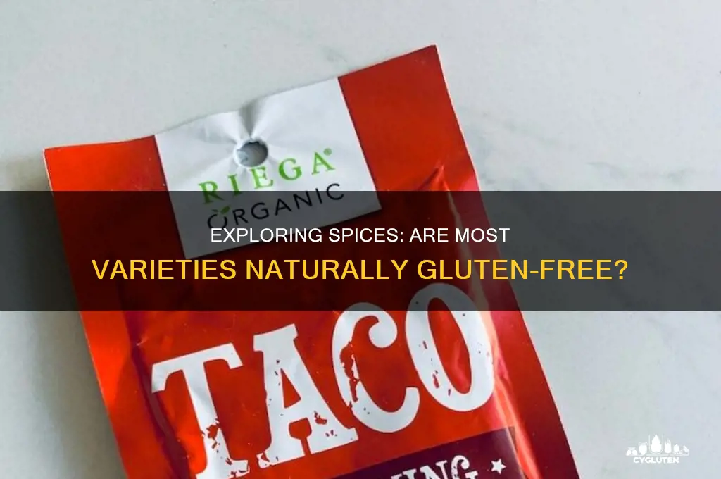 are most spices gluten free