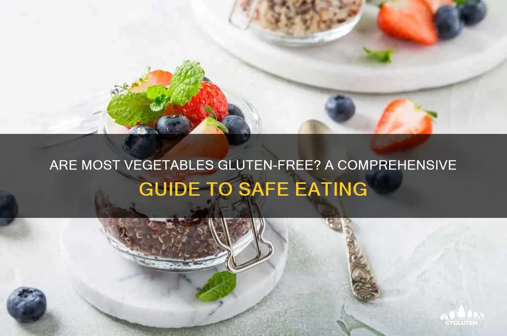 are most vegetables gluten free