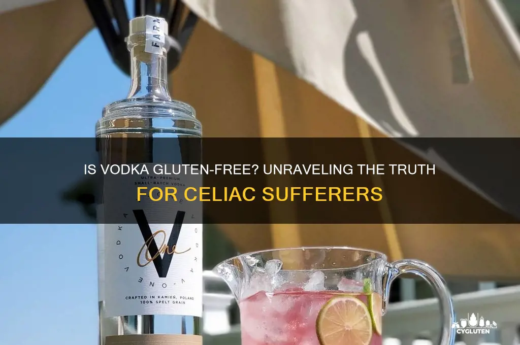 are most vodkas gluten free