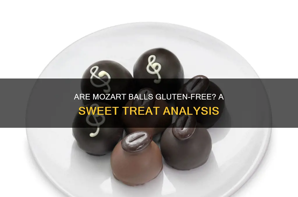 are mozart balls gluten free