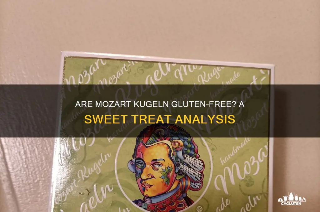 are mozart kugeln gluten free