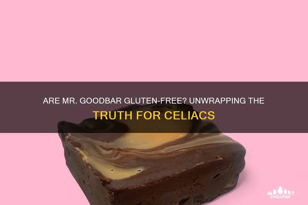 are mr goodbar gluten free