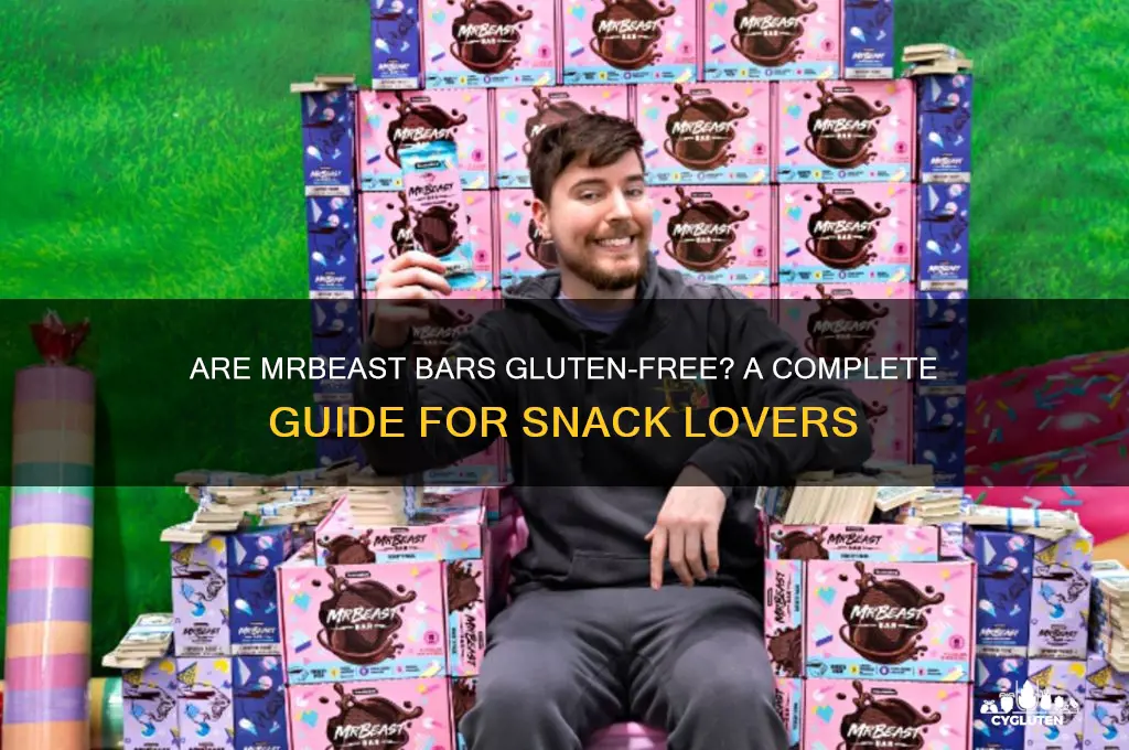 are mrbeast bars gluten free