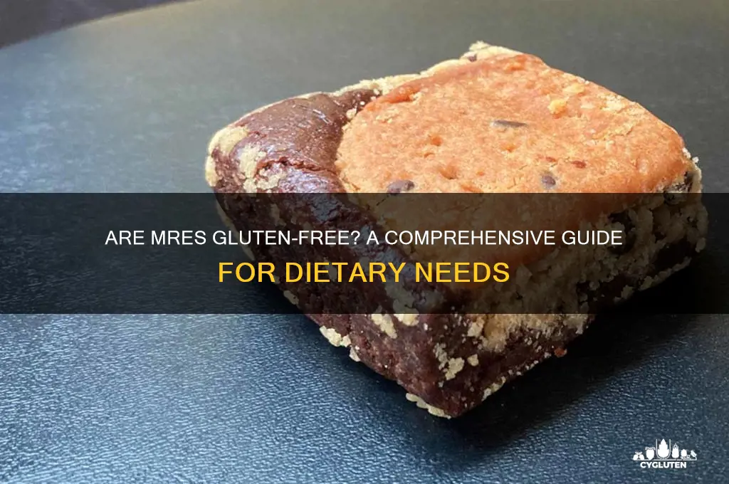 are mre gluten free