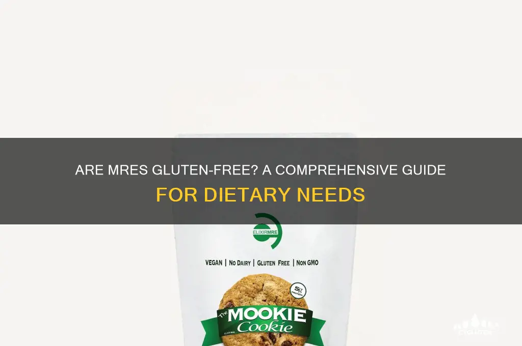 are mres gluten free