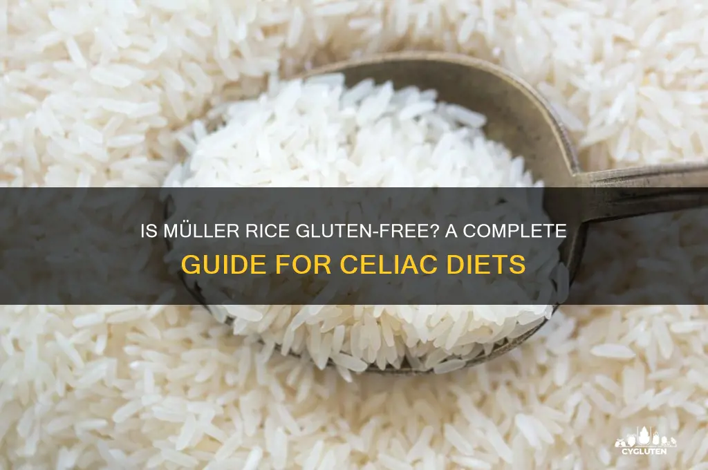 are muller rice gluten free