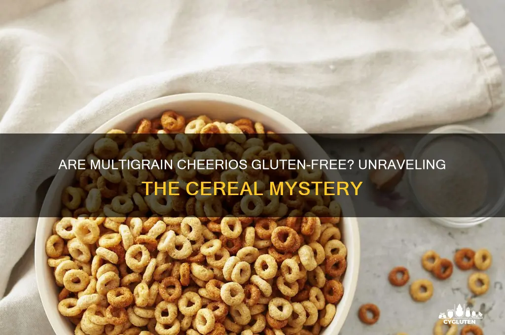 are multigrain cheerios gluten-free