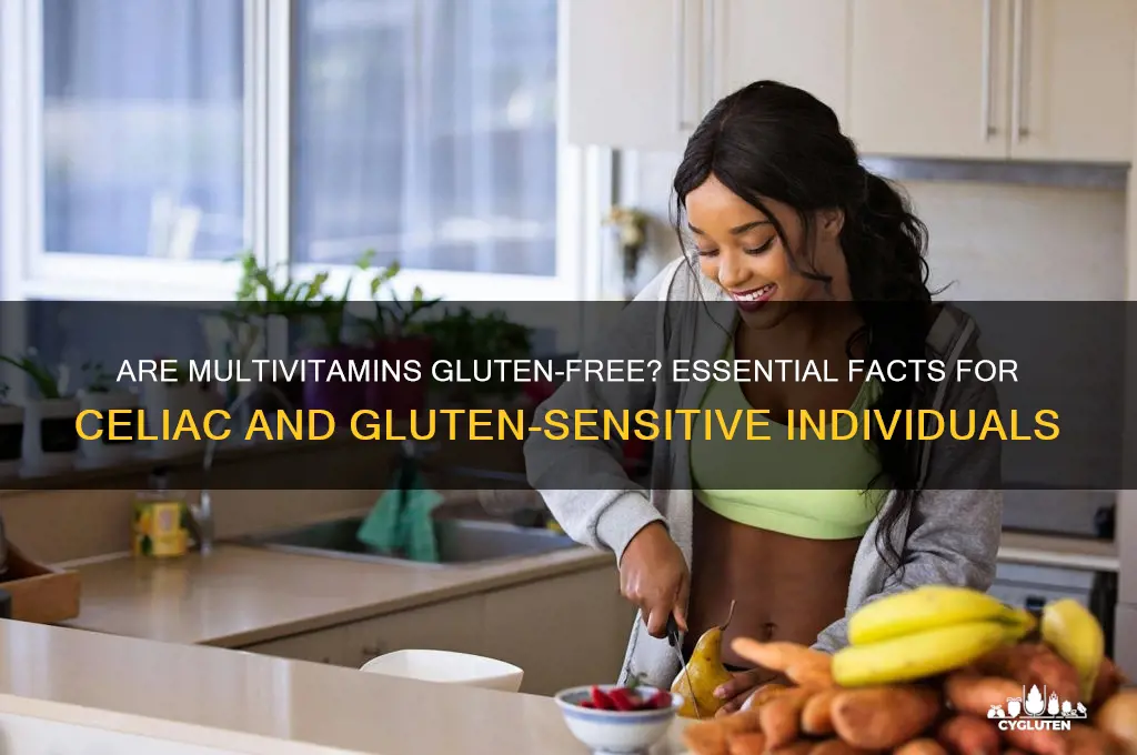 are multivitamins gluten free