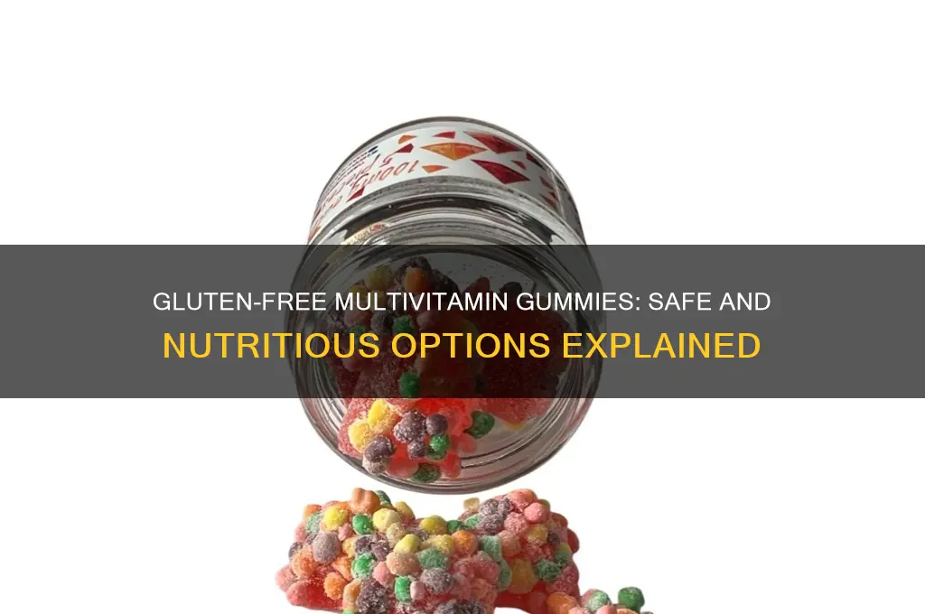 are multivitamins gummies gluten free