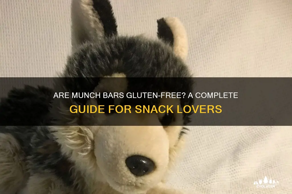 are munch bars gluten free