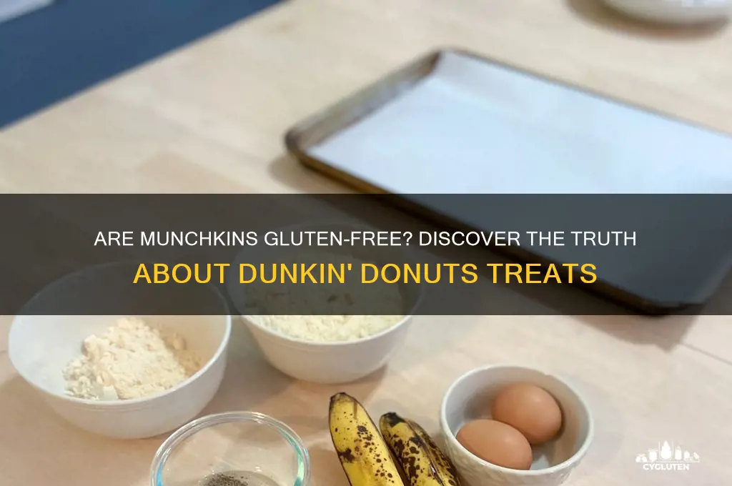 are munchkins gluten free