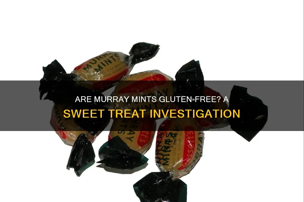 are murray mints gluten free