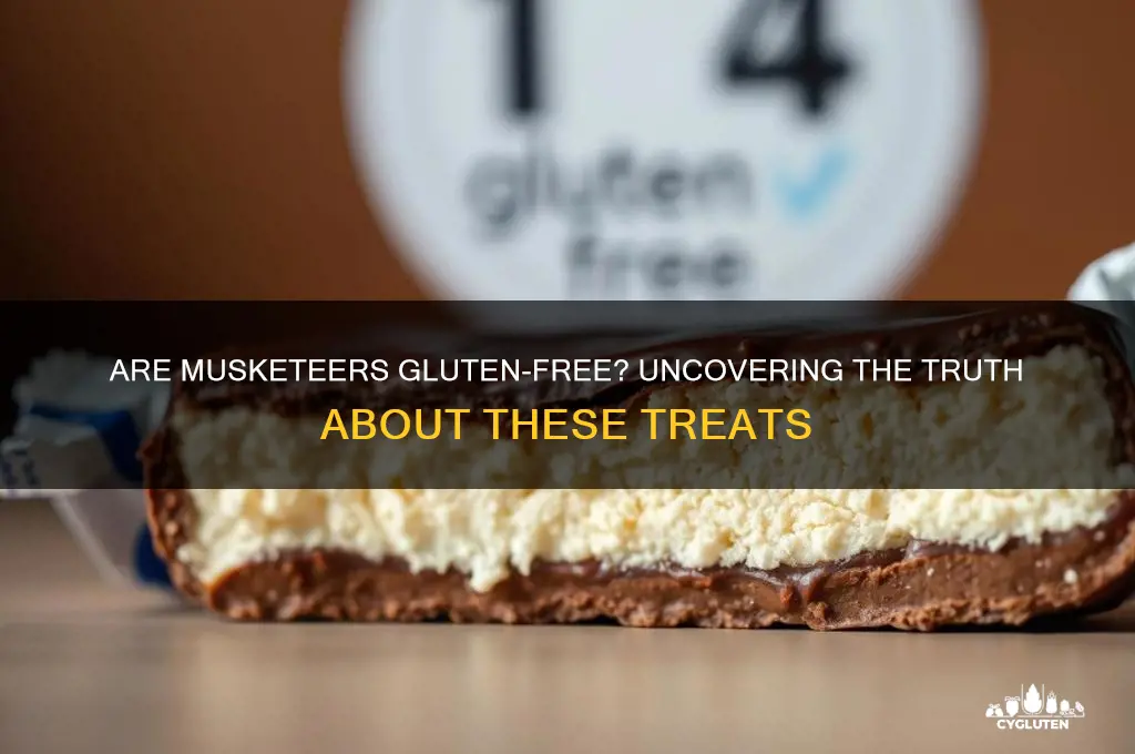 are musketeers gluten free