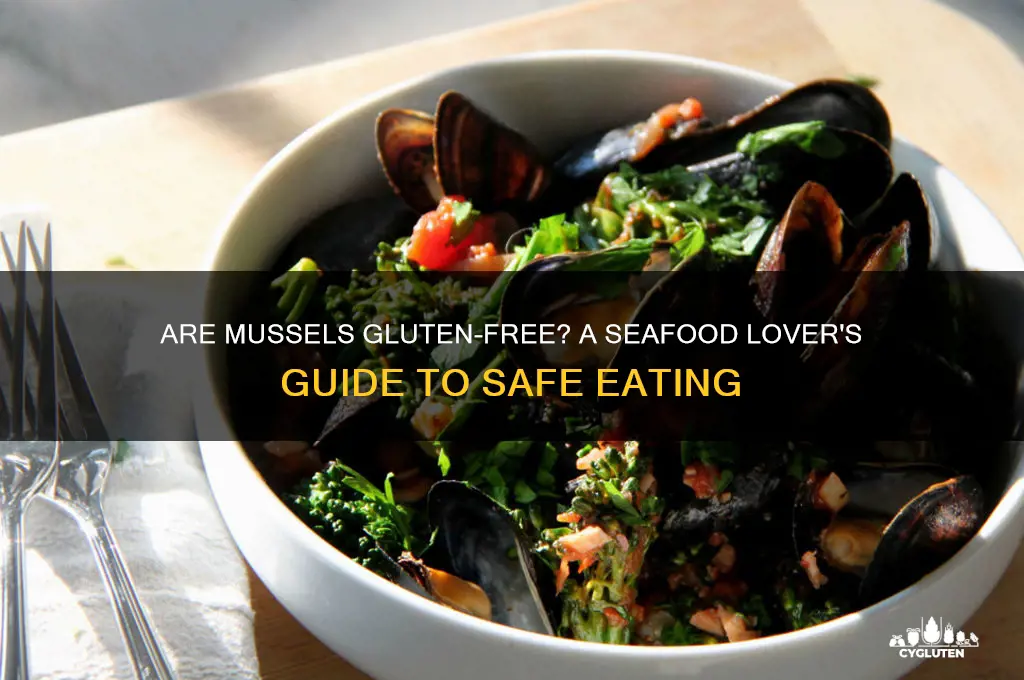 are mussels gluten free
