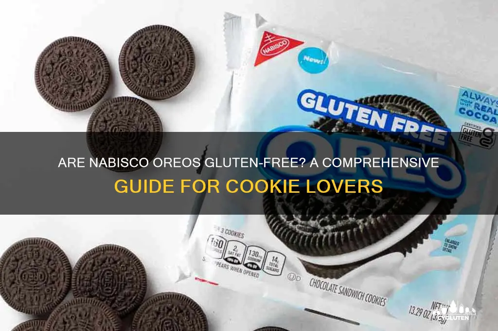 are nabisco oreos gluten free