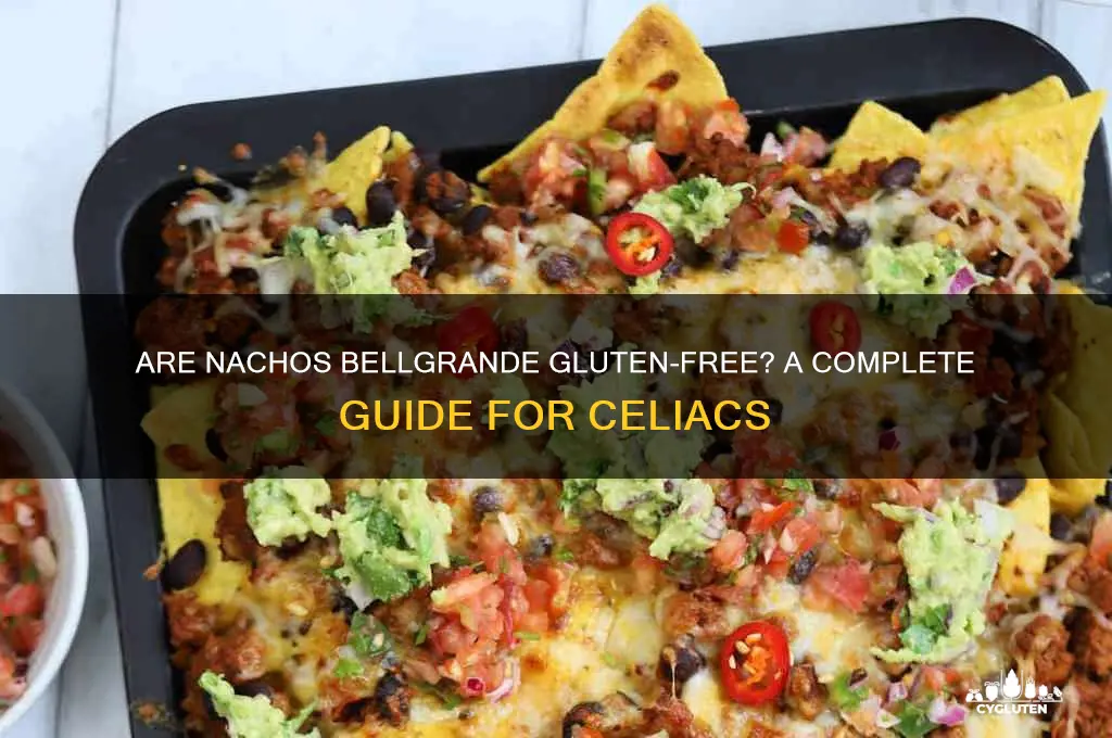 are nachos bellgrande gluten free