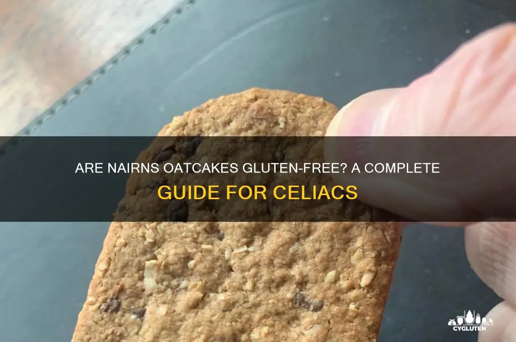 are nairns oatcakes gluten free