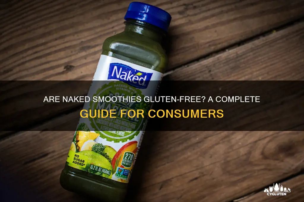 are naked smoothies gluten free