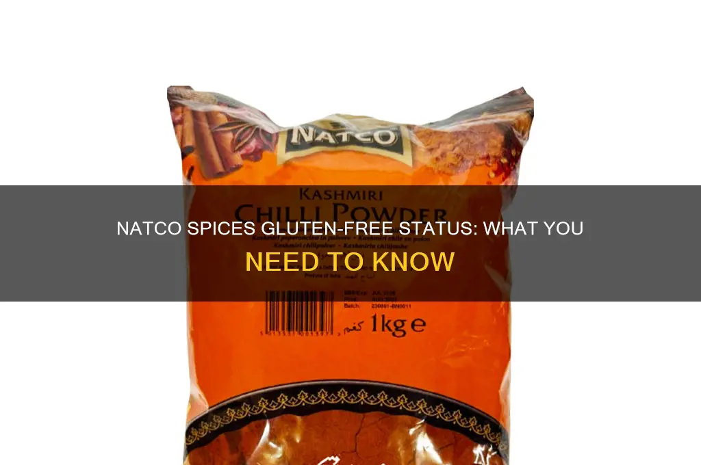 are natco spices gluten free