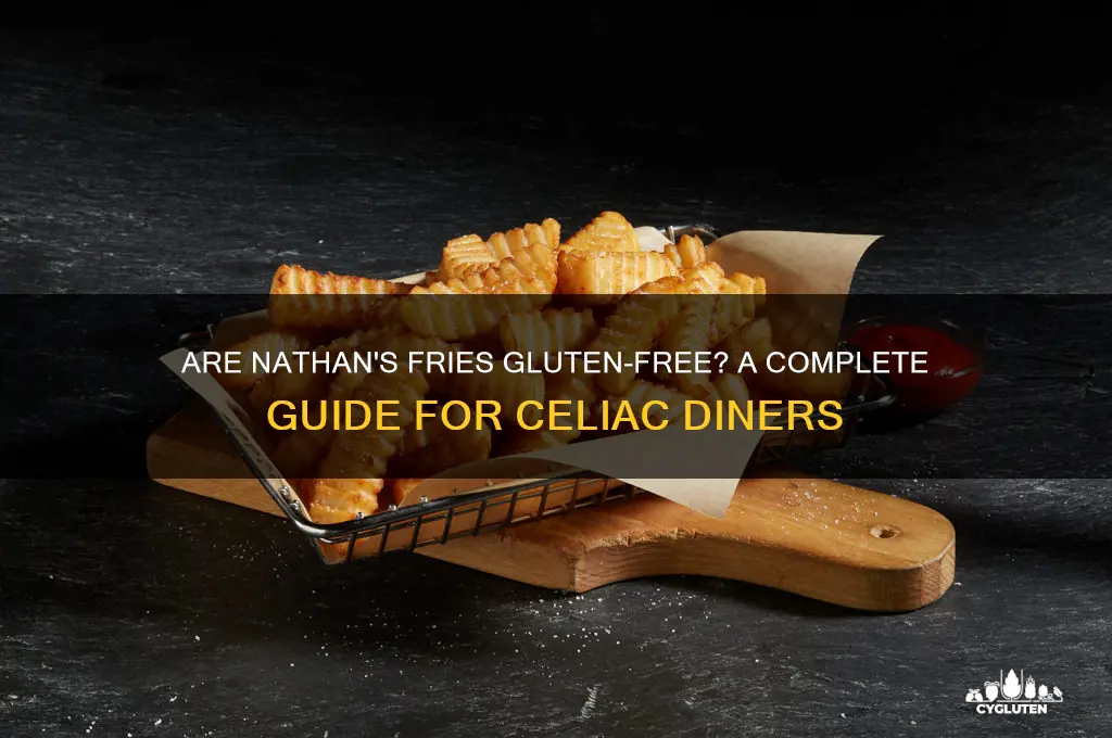are nathans fries gluten free