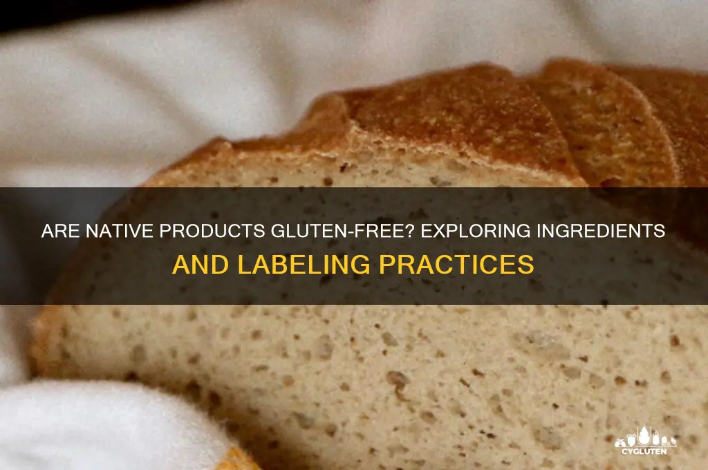 are native products gluten free