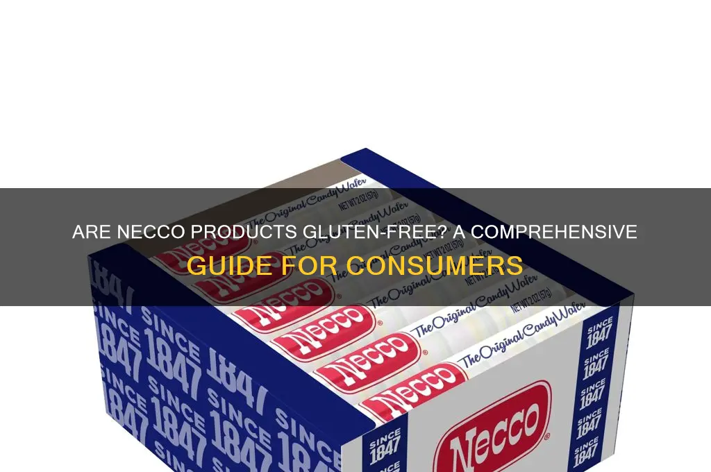 are necco products gluten free