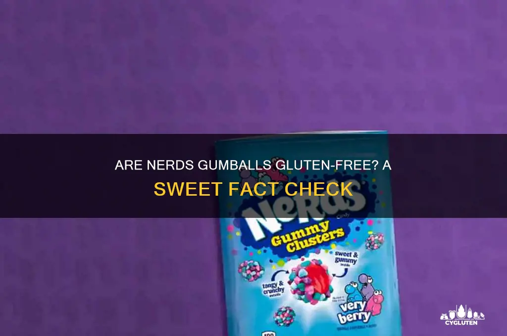 are nerds gumballs gluten free
