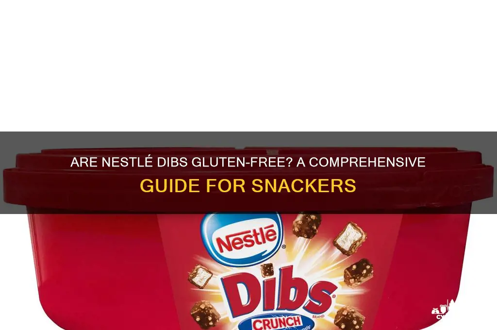 are nestle dibs gluten free