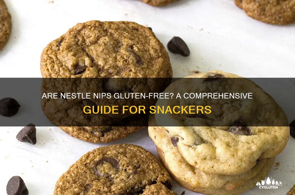 are nestle nips gluten free